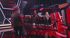 FOTBALOVÝ ZÁPAS NA PÓDIU: Koučové The Voice ukázali parádní finty
