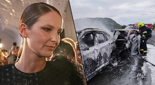 Zpověď modelky z hořícího auta: Popsala hrůzné momenty cestou do Varů