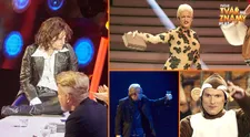 TOP MOMENTY 8. dílu Tvojí tváře: Speciální číslo Ivy Pazderkové, povedená imitace prezidenta i sladký polibek!
