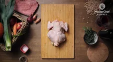 MasterChef recepty: Kuře Poulet de Bresse podle Petra Březiny