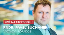 ŽIVĚ: Odpovídal odborník na stravu Pavel Suchánek z pořadu O 10 let mladší