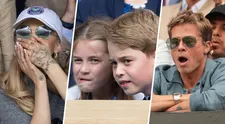 Rozčílená princezna Charlotte i napnutý Brad Pitt: Jak hvězdy prožívaly finále Wimbledonu?