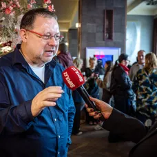 Jaroslav Kmenta během rozhovoru. 