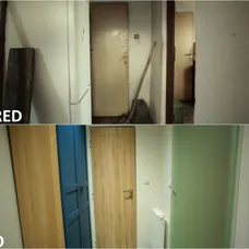 PŘED A PO: Proměna bytu Michala Žižky - předsíň.