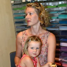 Herečka Anna Kulovaná s dcerou Žofií - 5