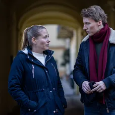 Herci Zuzana Kajnarová a Vojtěch Vodochodský