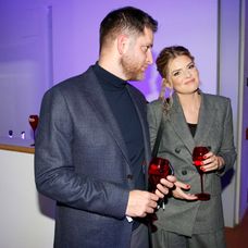 Nikol Leitgeb s manželem Petrem, 16. 11. 2023