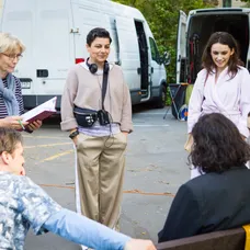 Milionáři - backstage v čele s režisérkou Martou Ferencovou