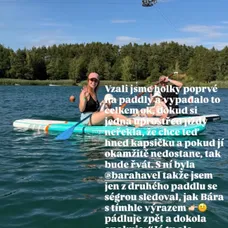 Ondřej Havel na dovolené s rodinou