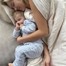Zorka Hejdová se synem