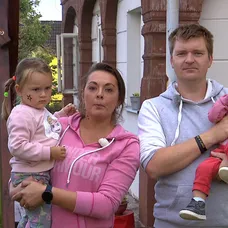Barbory rodina, manžel Pavel. 36 let a děti Eliška a Barbora.