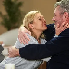 Ulice_Vanda Hybnerova a Jiri Strebl jako Eva a Milos