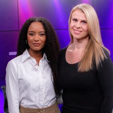 Dominika Vymazalová v pořadu TALK!