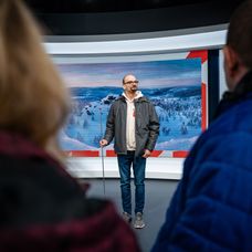 Den otevřených dveří TV Nova: Studio Počasí
