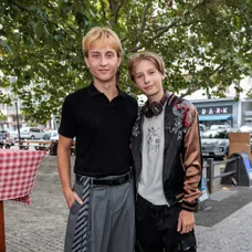 Alfred a Felix Šrámkovi na oslavě