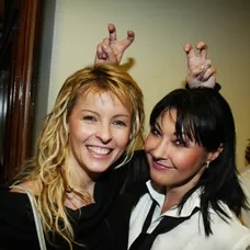 Dagmar Patrasová a Iveta Bartošová, 12. 10. 2003