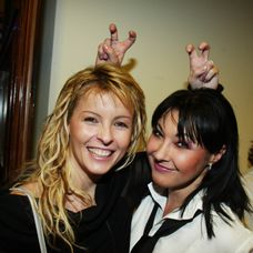 Dagmar Patrasová a Iveta Bartošová, 12. 10. 2003
