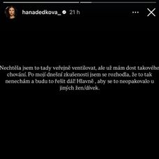Love Island - vyjádření Hanka