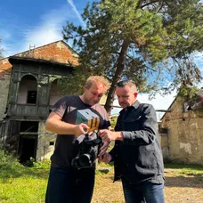 Z natáčení případu Stodolovi 