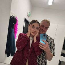 Herečka Marta Dancingerová s parnerem Vojtou Hlaváčkem (2)