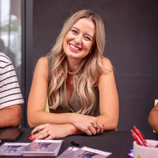 Barbora Šimková na Dnech otevřených dveří ve Snídani