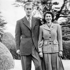 Královna Alžběta a princ Phillip - 1947