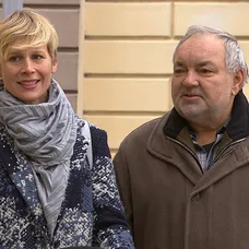 Ulice - Ingrid a Lumíra vypadají jako spokojená rodinka.