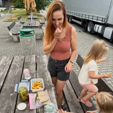 Ondřej Havel na dovolené s rodinou