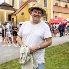 Petr Čtvrtníček na Dni s Novou v Chlumu u Třeboně
