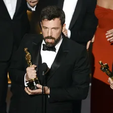 Ben Affleck se raduje z Oscara