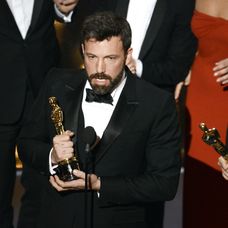 Ben Affleck se raduje z Oscara