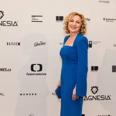 Český lev 2026 - Tereza Kopáčová pózovala pro fotografy