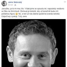 Janis Sidovský potvrzuje smrt herce Jaroslava Šmída