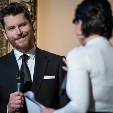 David Švehlík na premiéře Studny v Lucerně
