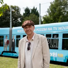 Jan Vondráček na premiéře Božího plánu