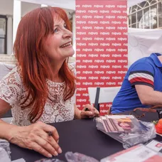 Ljuba Krbová na Dni s Novou
