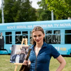 Štepánka Ligas na promítání Božího plánu
