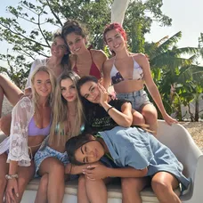 I když je vila Love Islandu dočasně prázdná, všichni jsou v bezpečí. Dámský tým je toho důkazem.