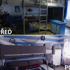 PŘED A PO - DĚTSKÝ POKOJ