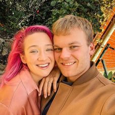 Tereza Mašková s přítelem