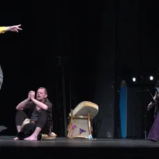Martin Strýnský a Jan Holík ve hře Don Juan v divadle J. K. Tyla v Plzni - 7