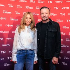 Tisková konference TV NOVA: Tereza Pergnerová a Mirek Vaňura