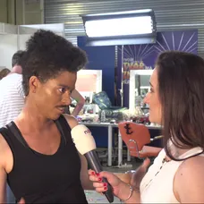 Hana Holišová a Aleš Háma jako MC Hammer a Boney M