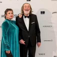 Český lev 2026 - Bolek Polívka s ženou Marcelou