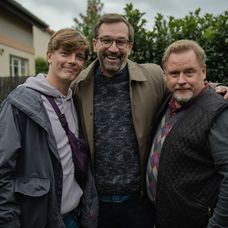 Ondřej Sokol, Václav Kopta, Petr Uhlík v seriálu Vraždy v kraji