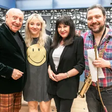 Felix Slováček, Anna Slováčková, Dagmar Patrasová a Felix Slováček ml.