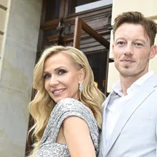Michaela Ochotská s partnerem