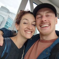 Herečka Marta Dancingerová s parnerem Vojtou Hlaváčkem (5)