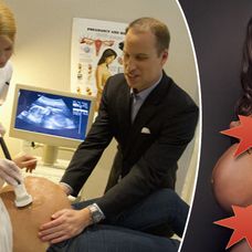 Kate Middleton před porodem