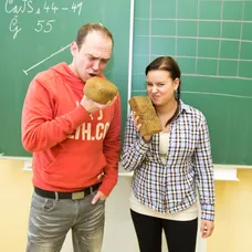 Patricie Solaříková a Láďa Hruška jako učitelé - 7